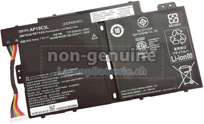 Akku für Acer AP15C3L(2ICP4/91/91) Laptop