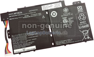 Ersatzbatterie für Acer AP15C3L(2ICP4/91/91) Akku für Acer AP15C3L(2ICP4/91/91) Laptop