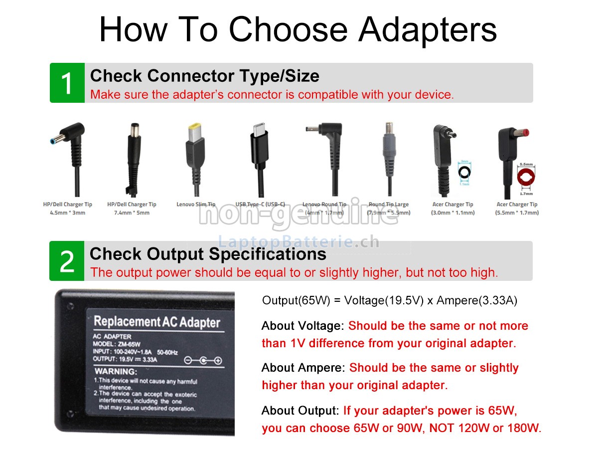 Acer NX.MPRAA.005 Ersatzadapter