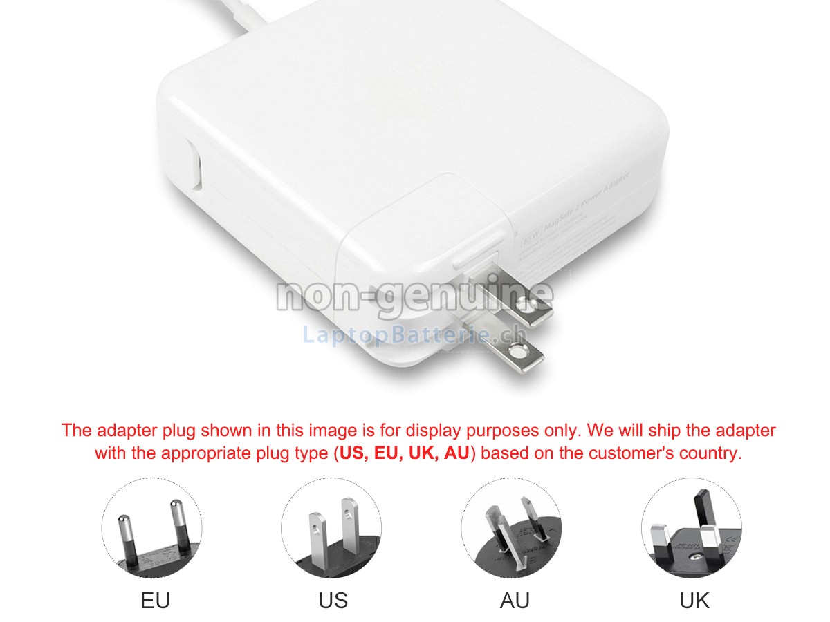 Apple 85W 20V-4.25A MAGSAFE 2 Ersatzadapter