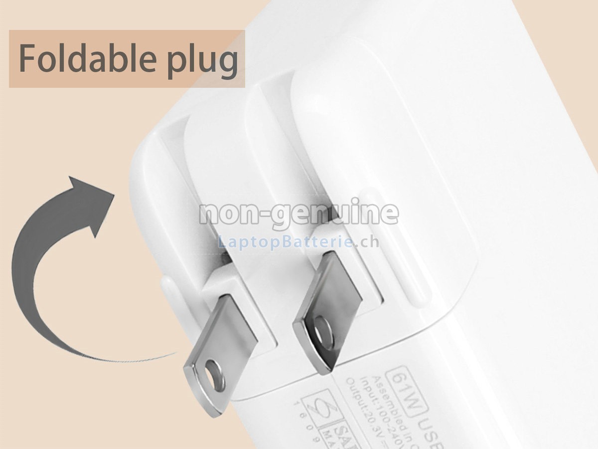 Apple 61W 20.3V-3A 100-240V~1.5A 50/60HZ Ersatzadapter