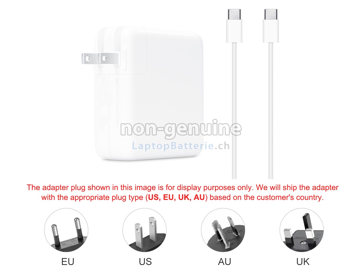 Apple 96W 20.5V-4.7A USB-C Ersatzadapter