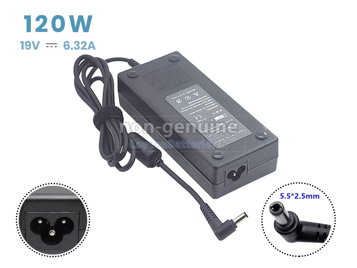 Lenovo 19V 6.32A 120W 5.5*2.5MM Ersatzadapter
