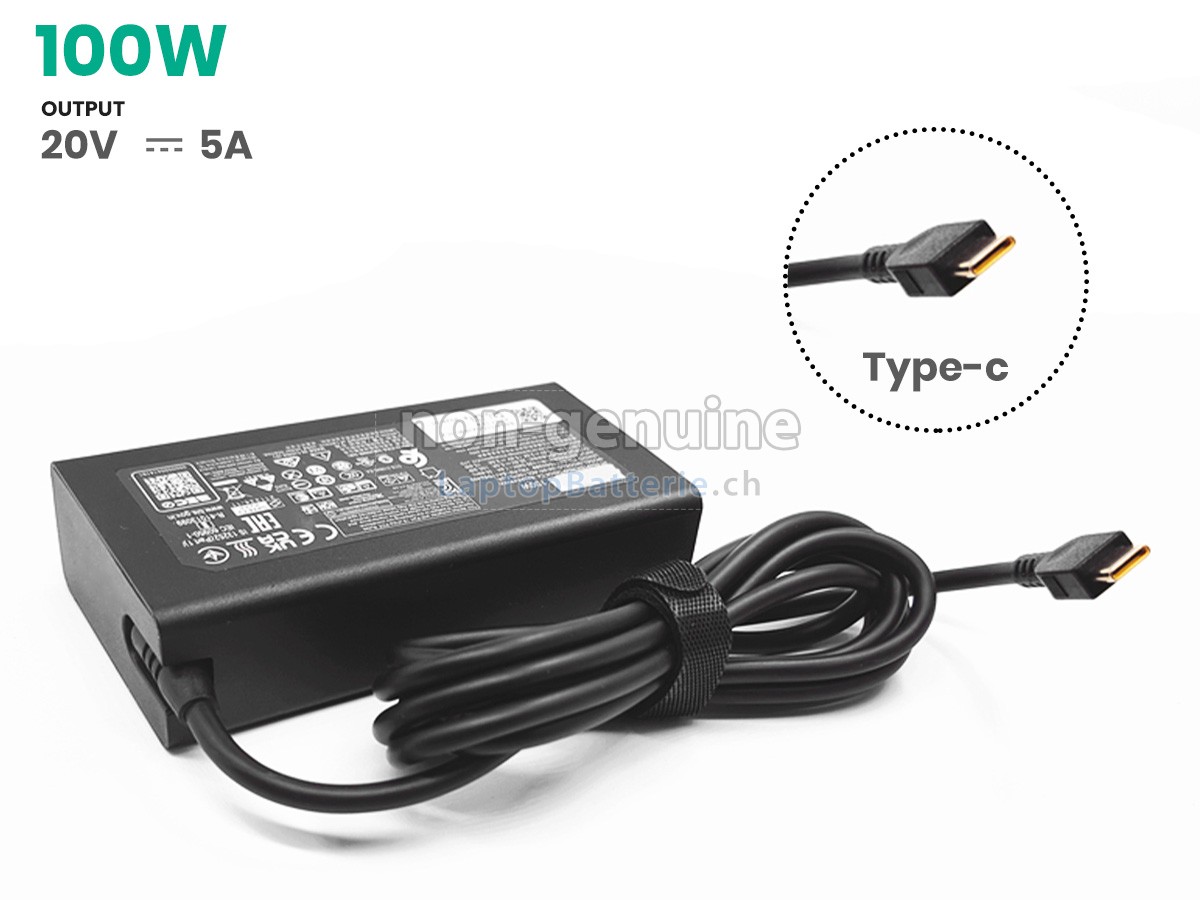 Lenovo 100W 20V 5A TYPE-C Ersatzadapter
