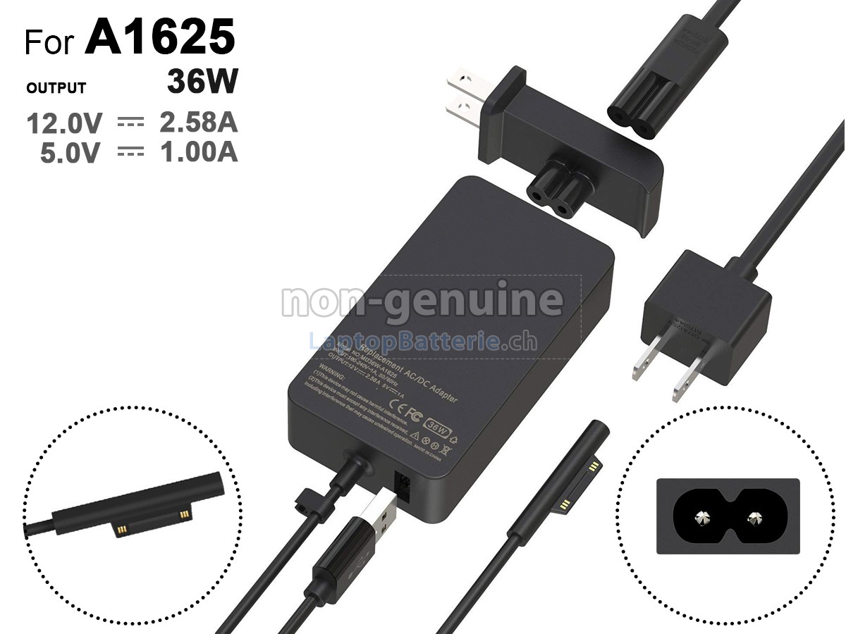 Microsoft MU36W-A1625 Ersatzadapter