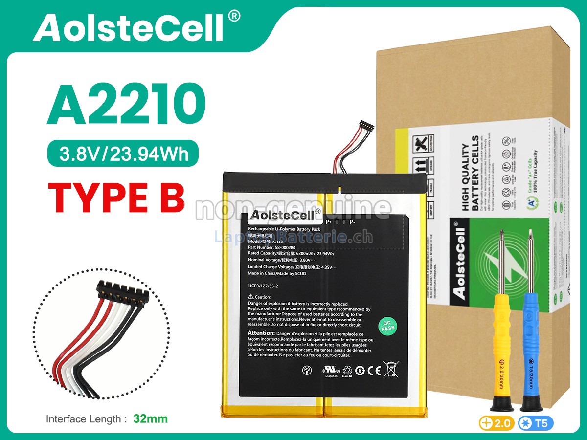 Amazon FIRE HD 10(7TH GEN) Ersatzbatterie