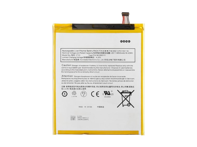 Amazon Fire HD 8 (10th Generation) Akku
