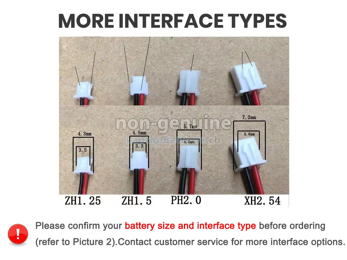 AolsteCell 102050 Ersatzbatterie