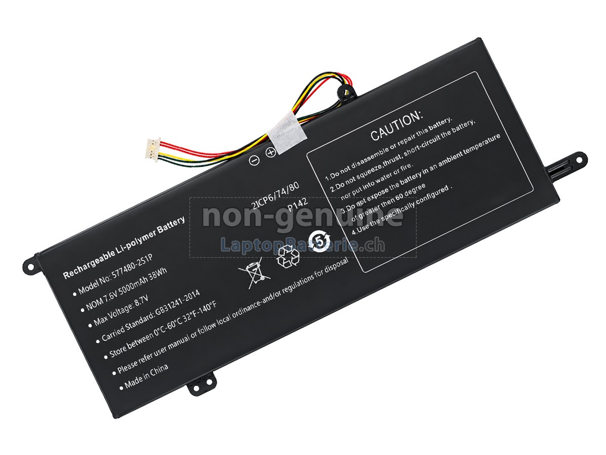 AolsteCell 577480-2S1P Ersatzbatterie
