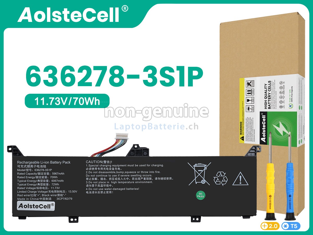 AolsteCell 636278-3S1P Ersatzbatterie