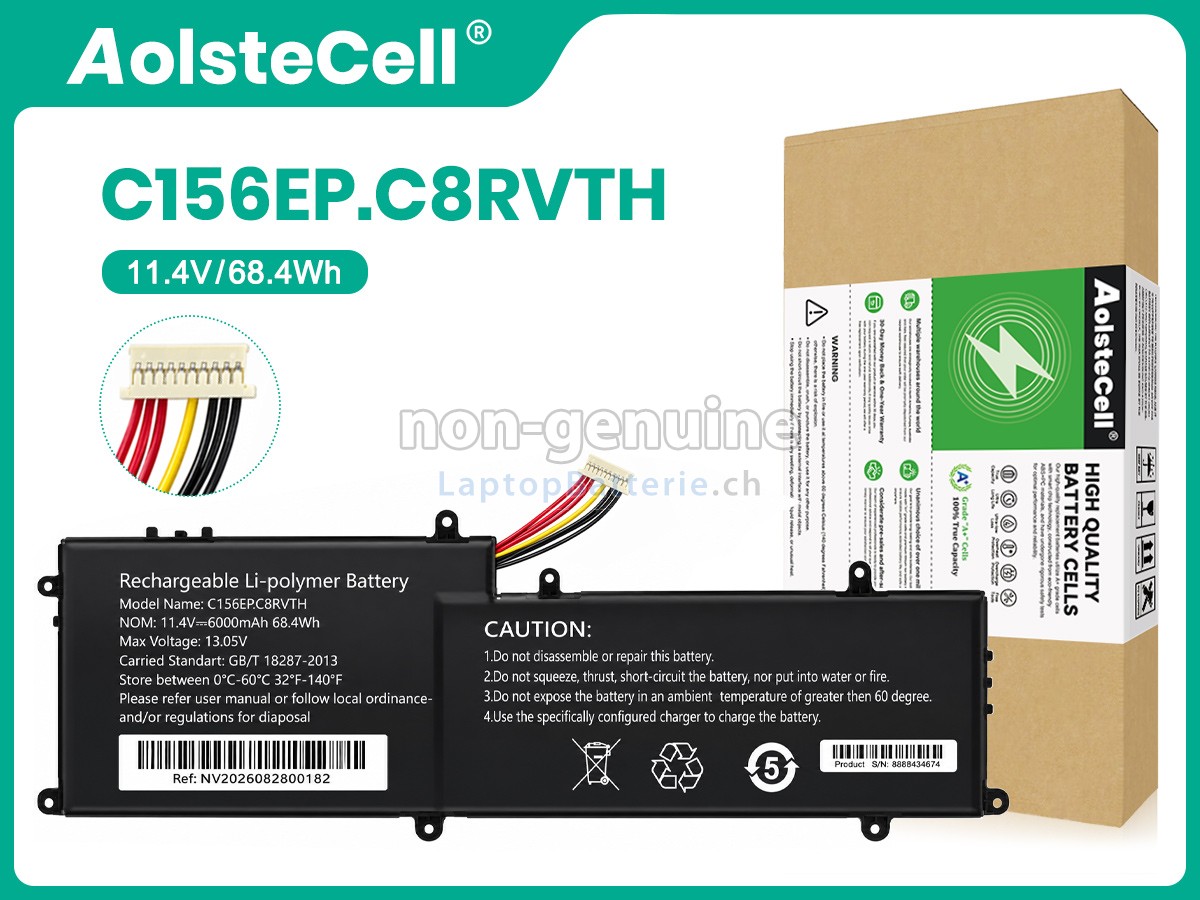 AolsteCell C156EP-C8RVTH Ersatzbatterie