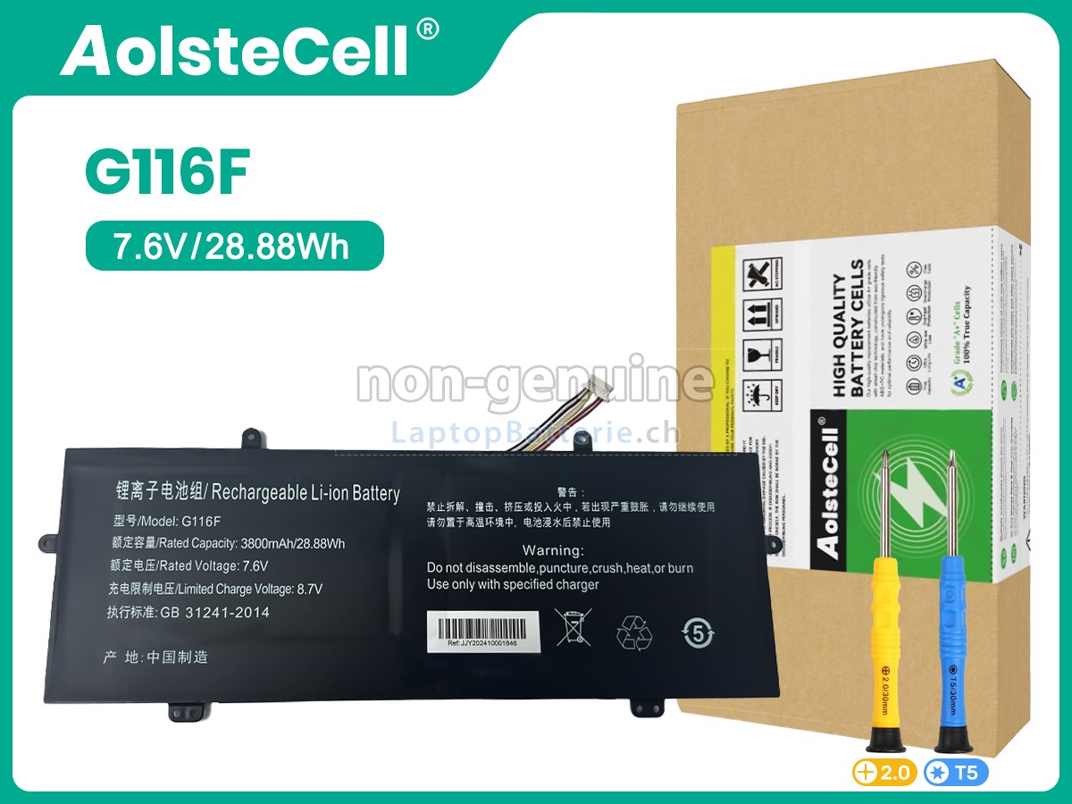 AolsteCell G116F Ersatzbatterie