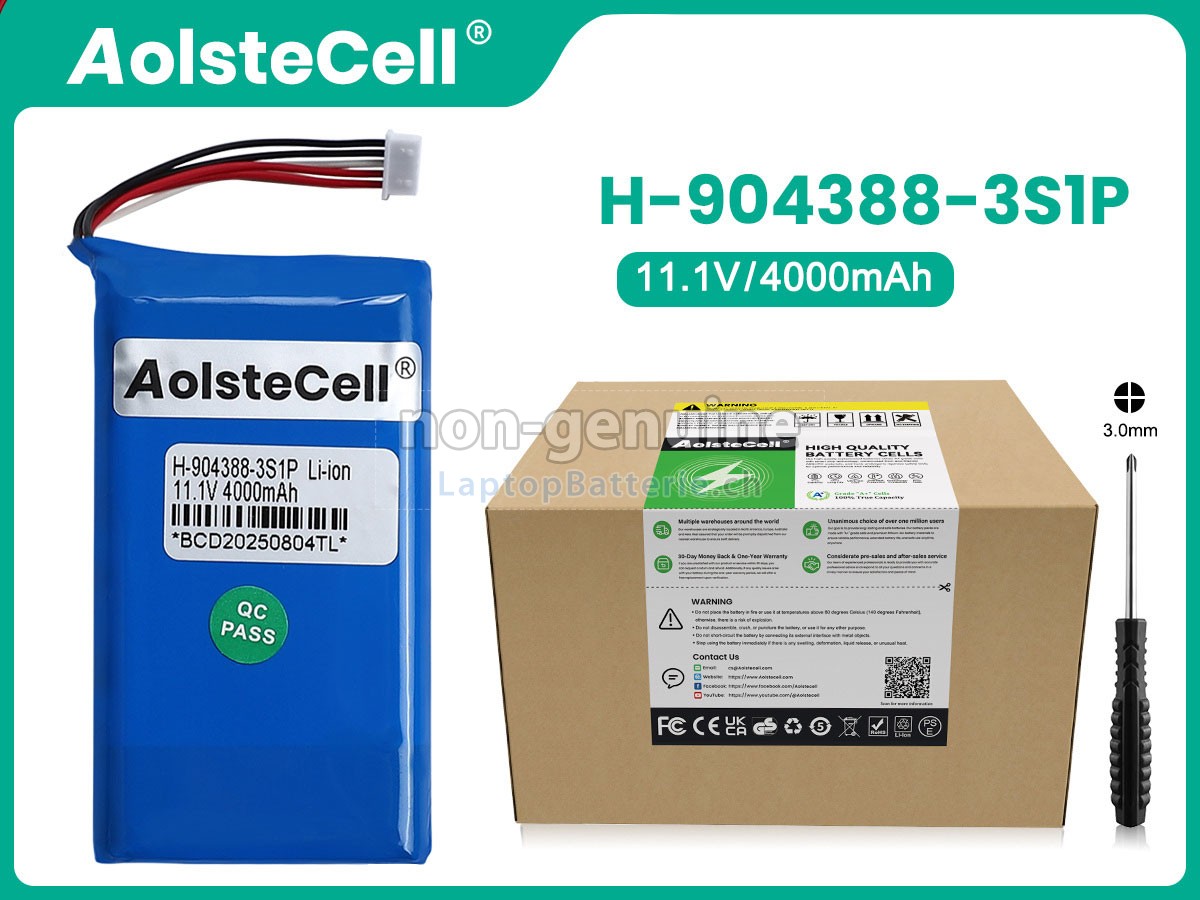 AolsteCell H-904388-3S1P Ersatzbatterie