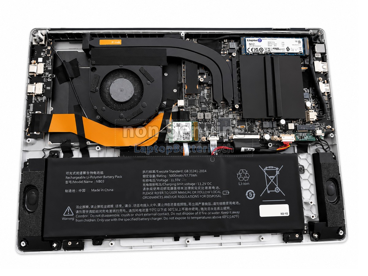 AolsteCell NB03 Ersatzbatterie