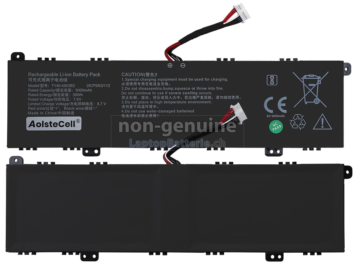 AolsteCell T140-4663B2 Ersatzbatterie