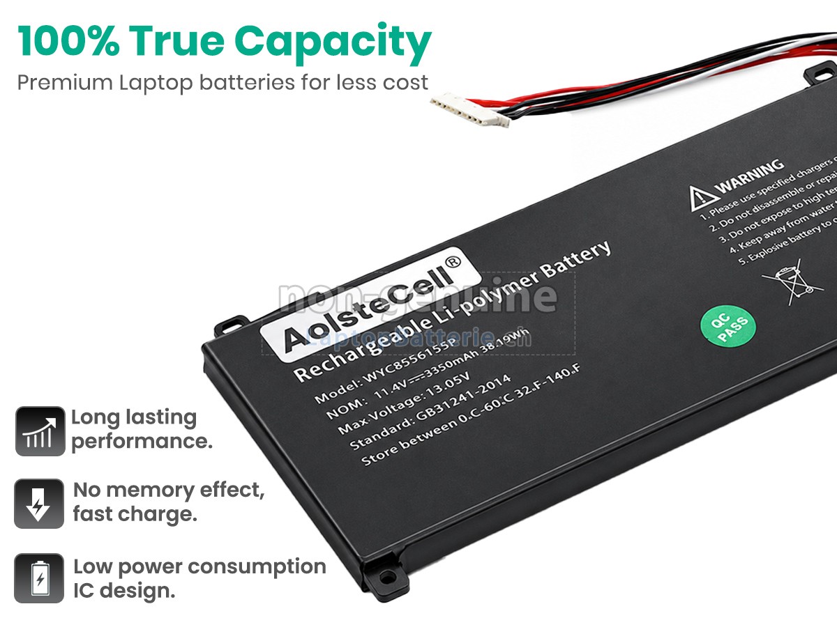 AolsteCell SMARTBOOK PRO M-SBP14I5 Ersatzbatterie