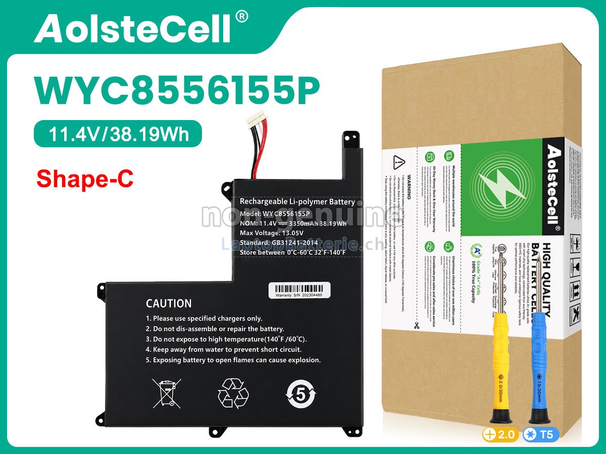 AolsteCell SMARTBOOK PRO M-SBP14I5 Ersatzbatterie
