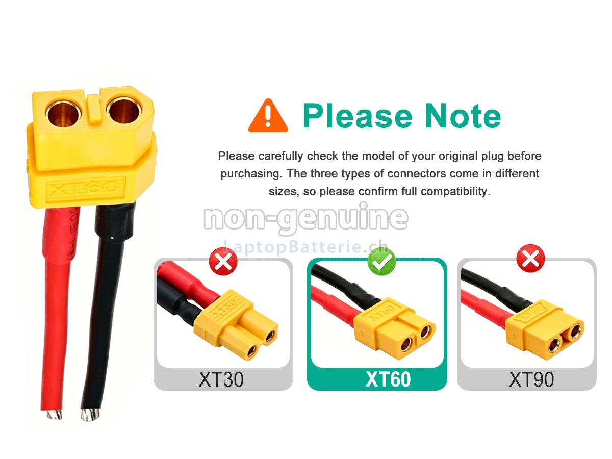 AolsteCell 11.1V 2600MAH 60C XT60 JST-XH 4P Ersatzbatterie