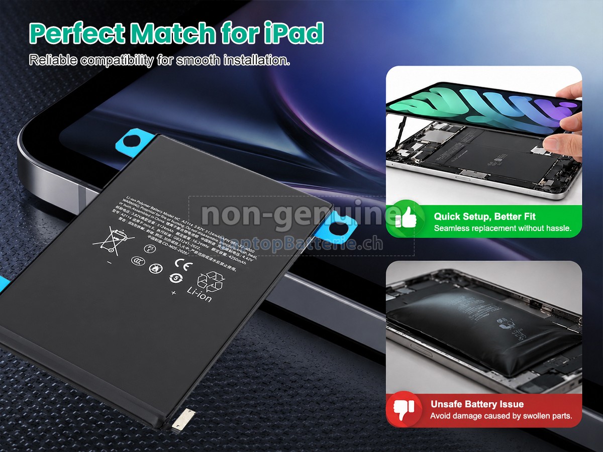 Apple A2124 Ersatzbatterie