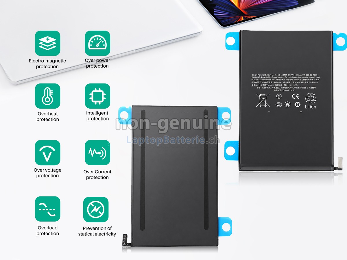 Apple A2124 Ersatzbatterie