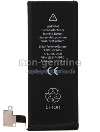 Ersatzbatterie für Apple MD241C/A Akku für Apple MD241C/A