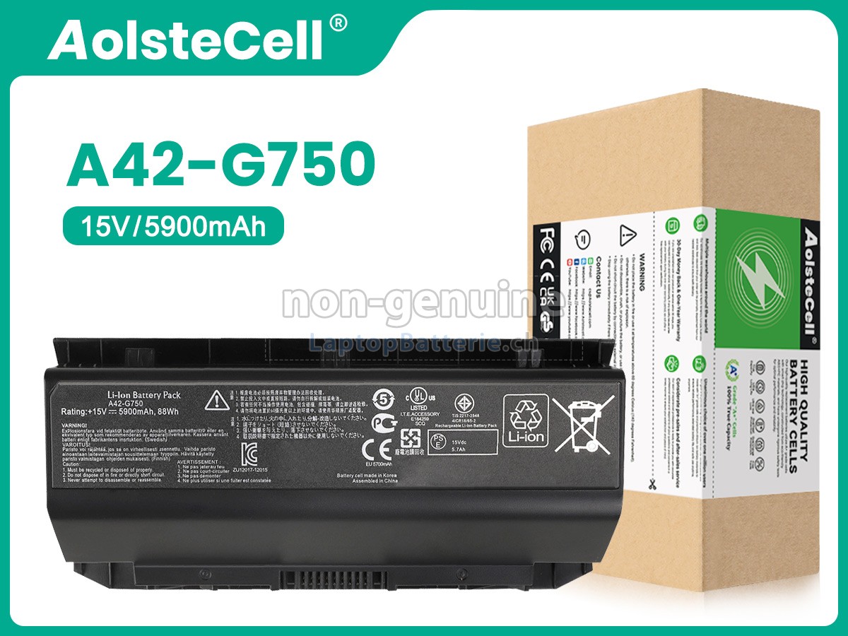 Asus G750JS Ersatzbatterie