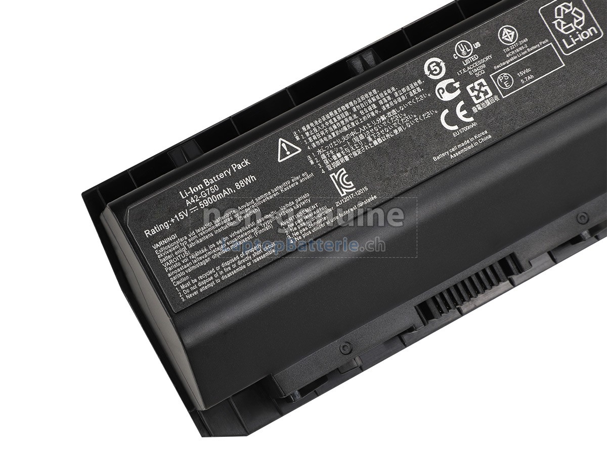 Asus G750JS Ersatzbatterie