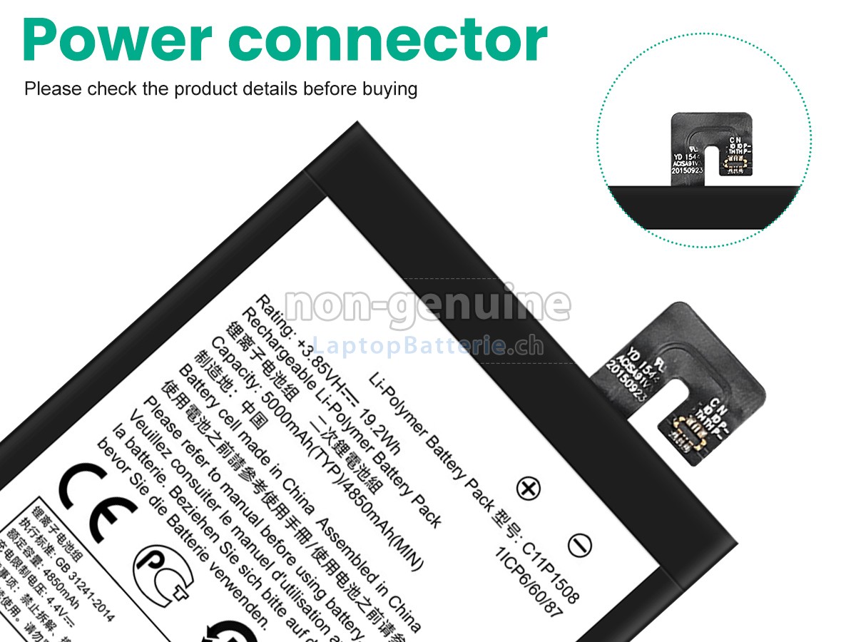 Asus Z010D Ersatzbatterie