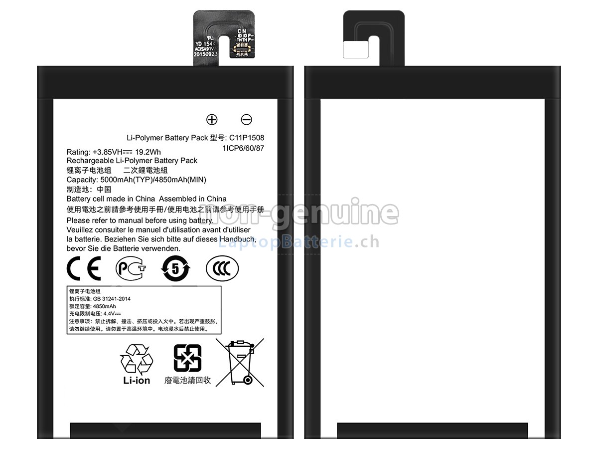 Asus Z010D Ersatzbatterie