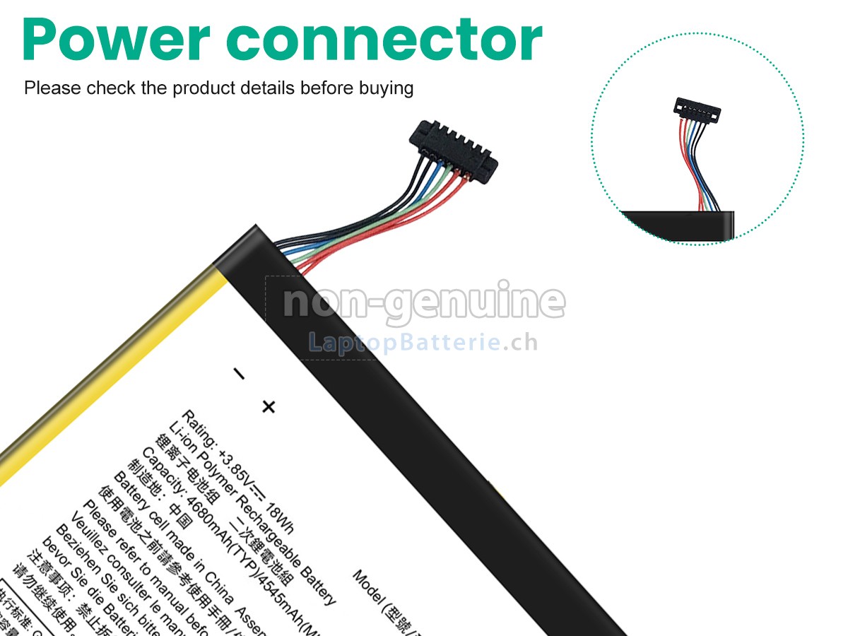 Asus Z300CNL Ersatzbatterie