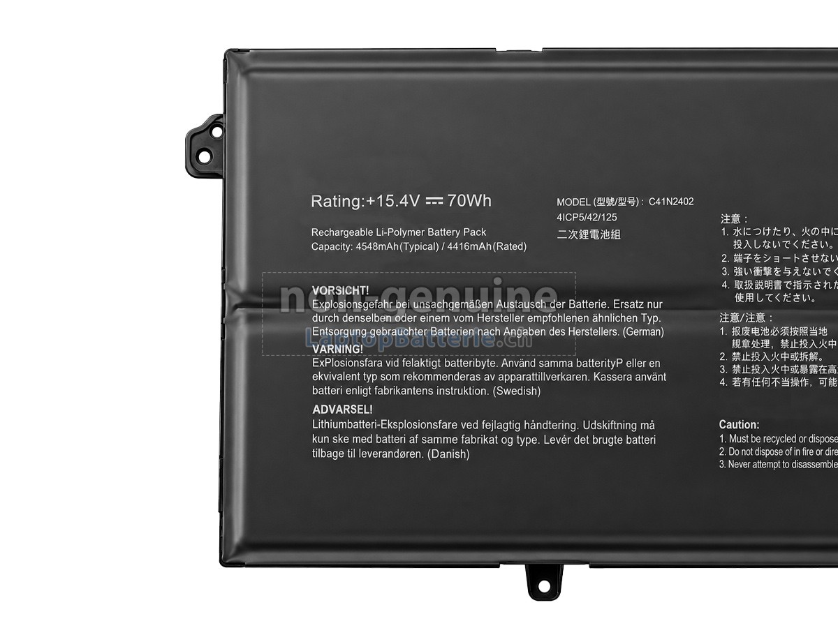 Asus 0B200-04630100 Ersatzbatterie