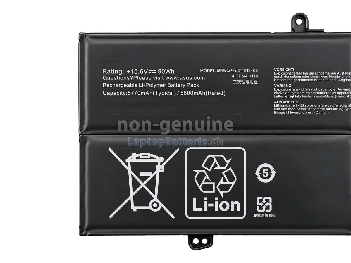 Asus C41N2408 Ersatzbatterie