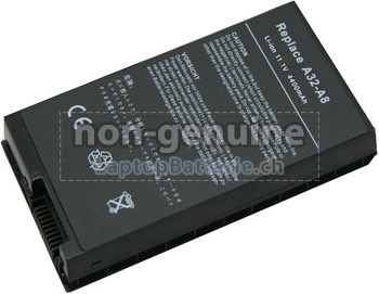 Ersatzbatterie für Asus A8F Akku für Asus A8F Laptop