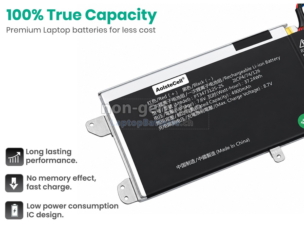 Avita PT3473125-2S Ersatzbatterie