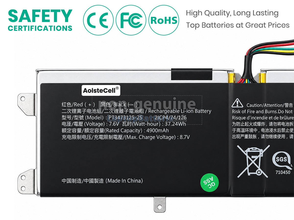 Avita PT3473125-2S Ersatzbatterie
