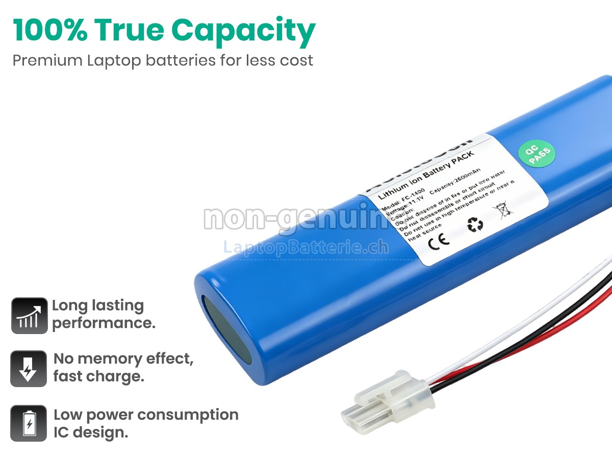Bionet FC700 Ersatzbatterie