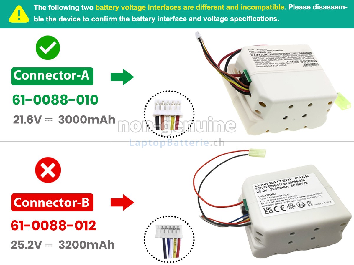 Bissell 61-0088-010 Ersatzbatterie