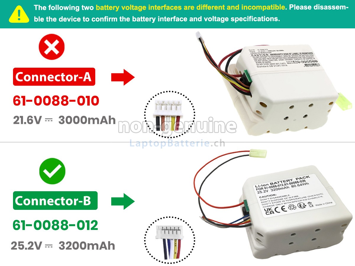 Bissell 61-0088-010 Ersatzbatterie