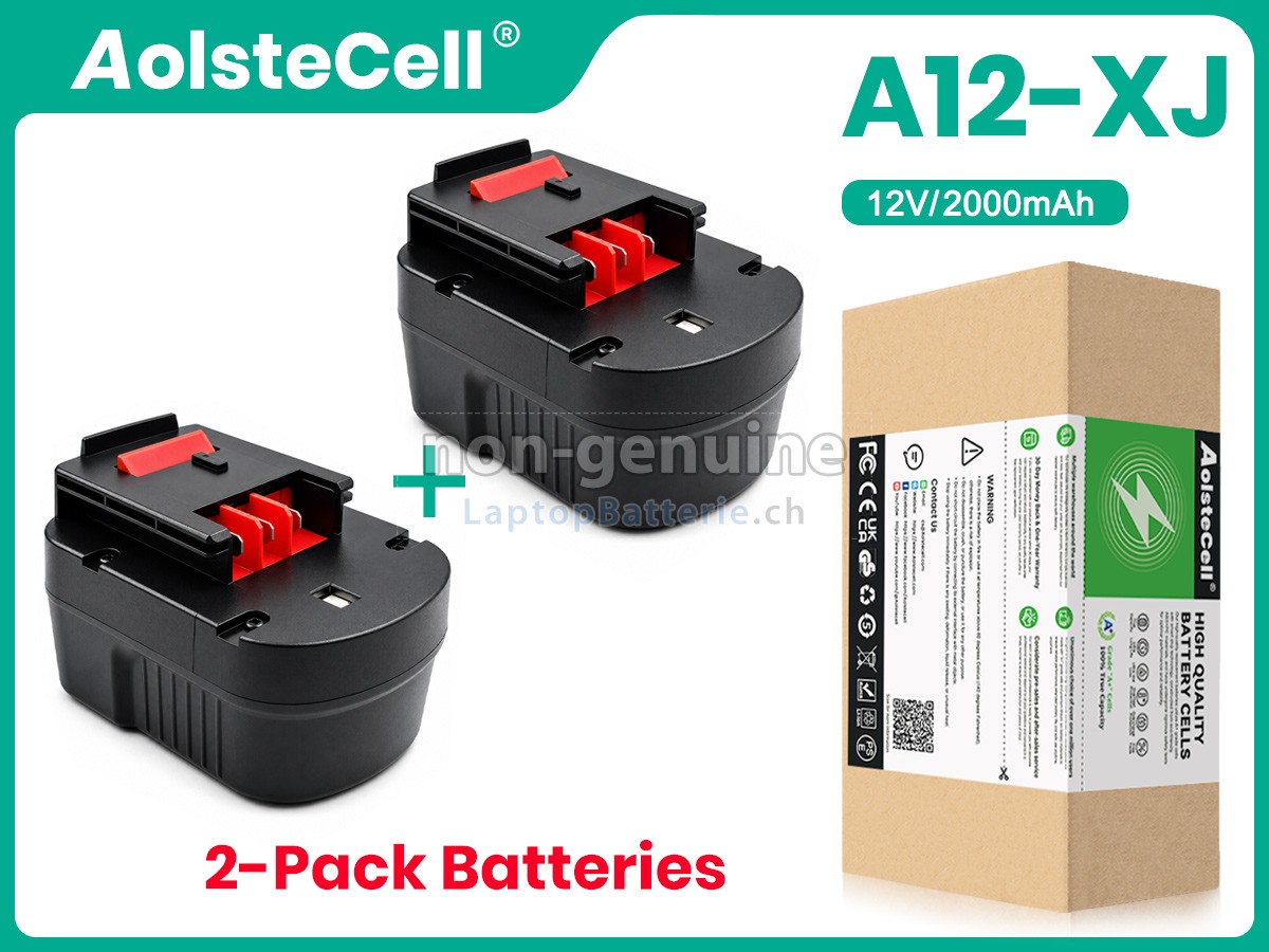 Black Decker A12 Ersatzbatterie