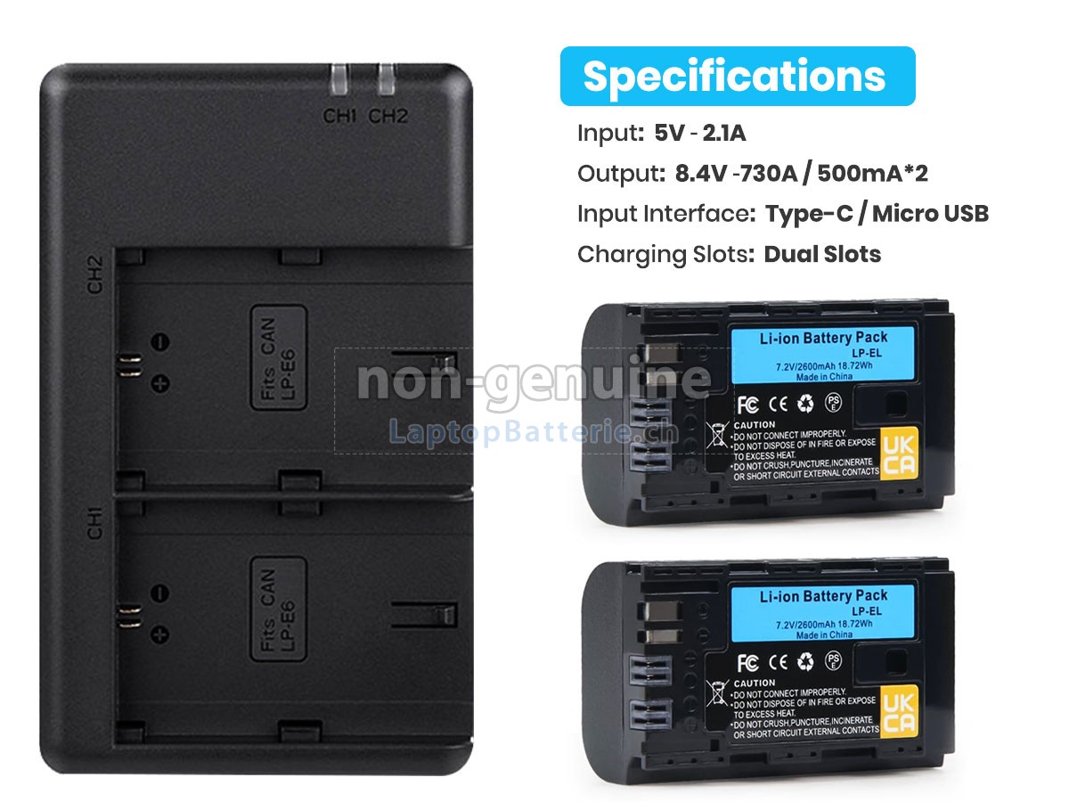 Canon SPEEDLITE EL-1 Ersatzbatterie