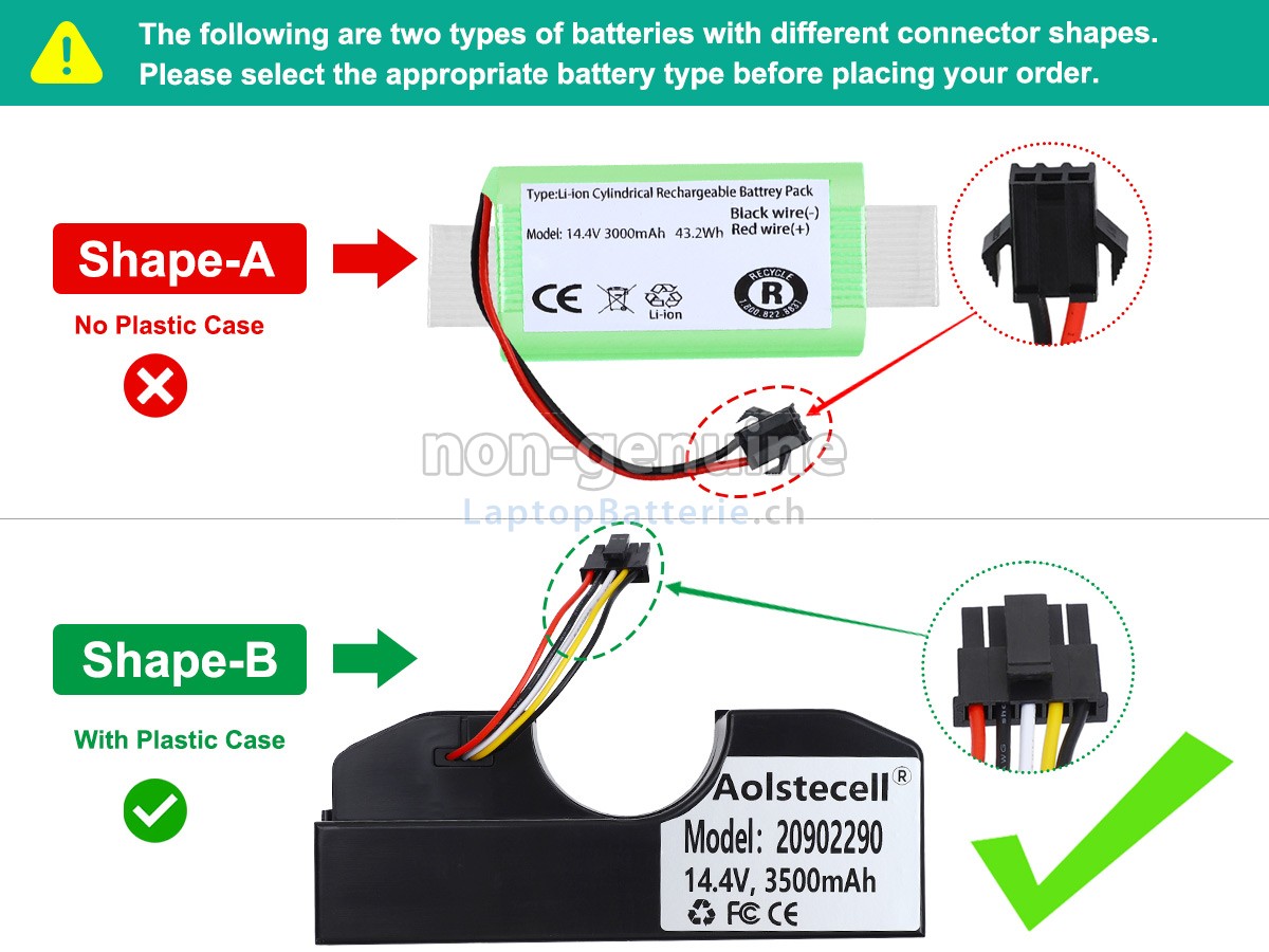 Cecotec CONGA 2290 Ersatzbatterie