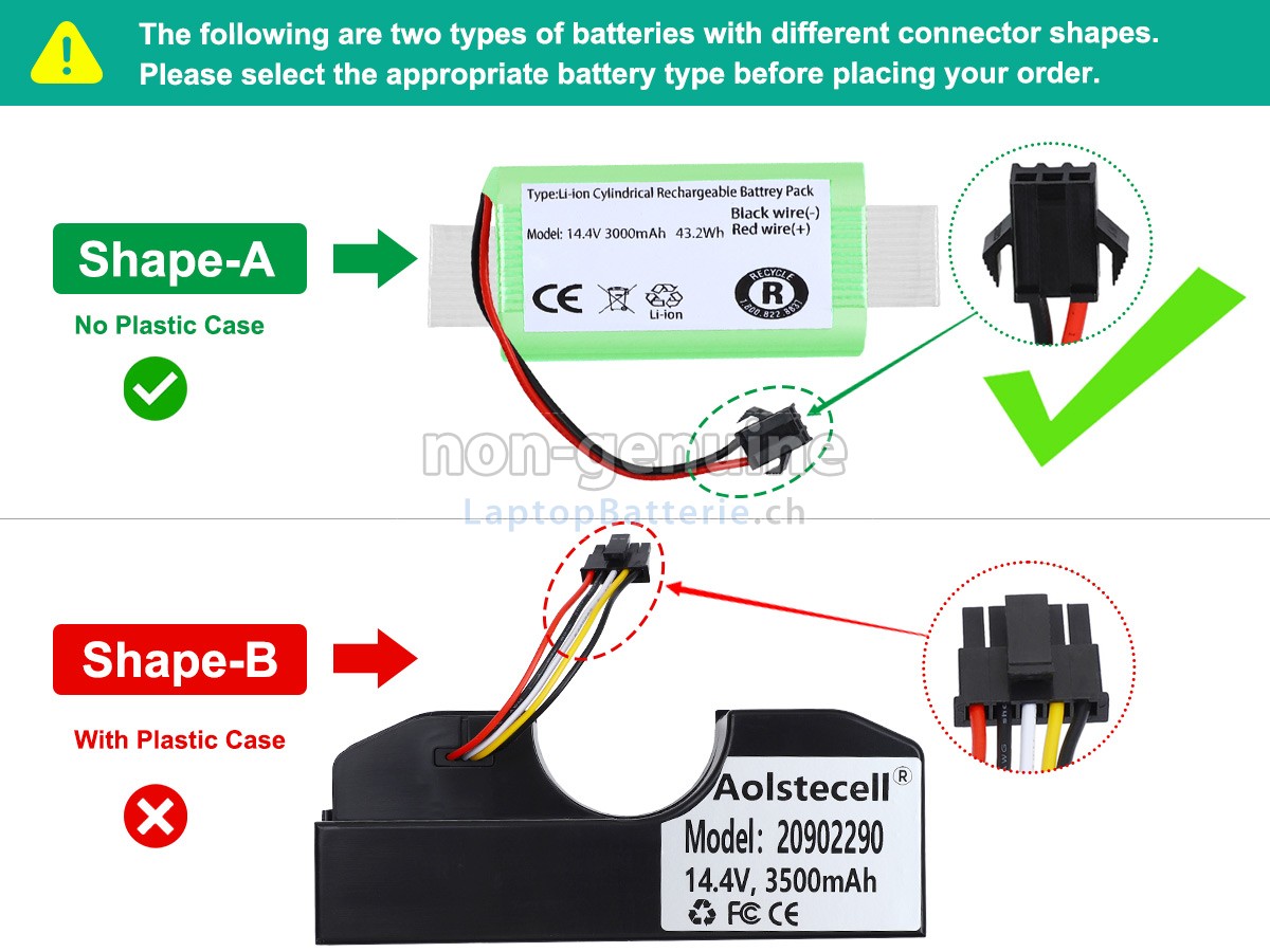Cecotec CONGA 2290 Ersatzbatterie
