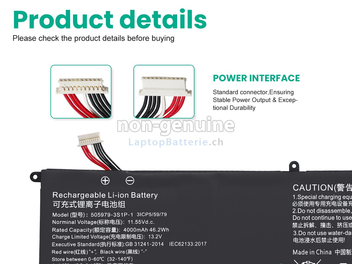 CHUWI 505979-3S1P-1(3ICP5/59/79) Ersatzbatterie