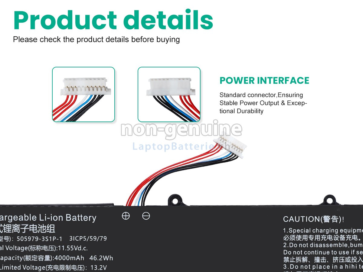 CHUWI 505979-3S1P-1(3ICP5/59/79) Ersatzbatterie