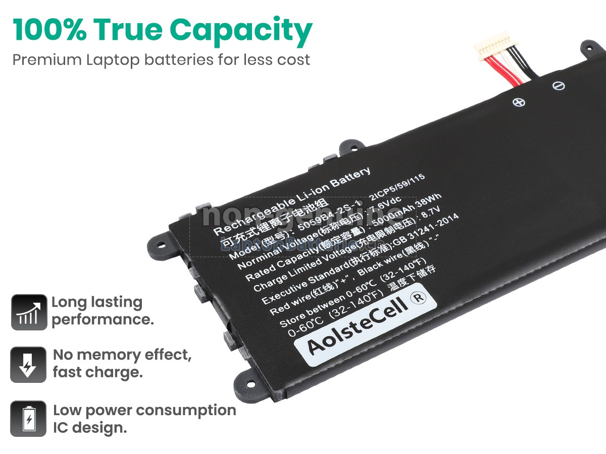 CHUWI 5059B4-2S1P Ersatzbatterie