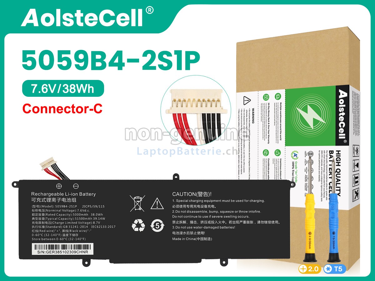 CHUWI 5059B4-2S-1 Ersatzbatterie