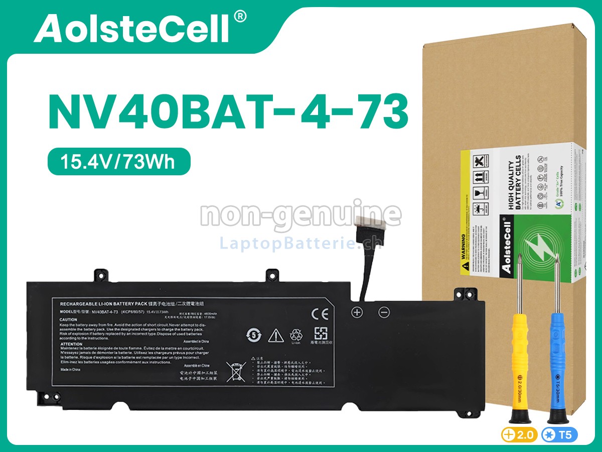 Clevo NV40BAT-4-73 Ersatzbatterie