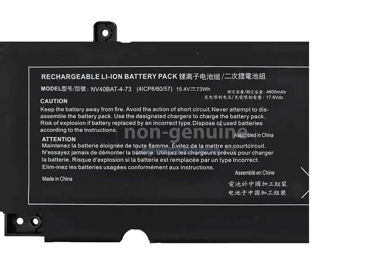 Clevo NV40BAT-4-73 Ersatzbatterie