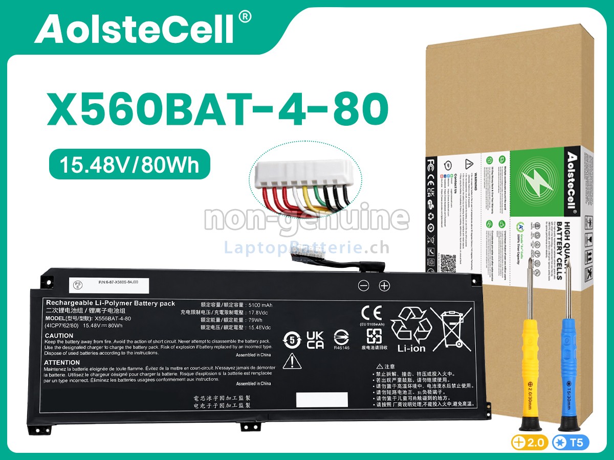 Clevo T58-V Ersatzbatterie