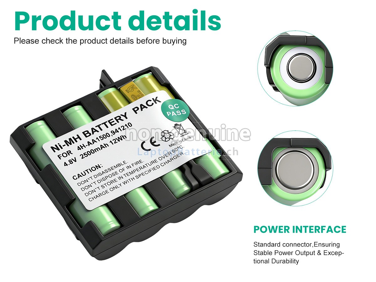 Compex 4H-AA1500 Ersatzbatterie